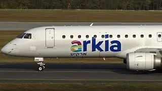 Arkia Israeli Airlines Embraer ERJ-195AR at Budapest Airport