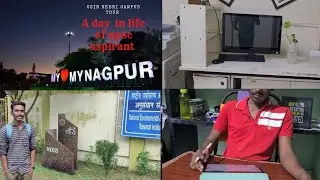 CSIR NEERI office tour | A day in life of IAS aspirant | upsc study vlog | upsc 2023 target | CSIR