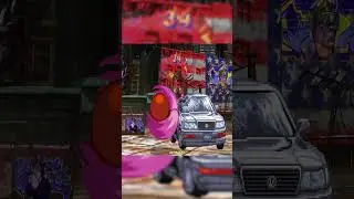 Forbidden Match: Kuromaru vs. a sentient, explosive Car #streetfighter #games #arcade