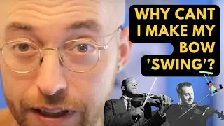 Violinists can&rsquo;t swing? Just do this to swing like a Jazz Violinist!