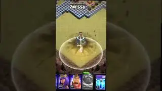 Grand warden vs Town Hall 13 part 3. #coc #clashofclans #gaming #shorts #trending #viral