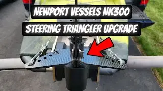 Newport Vessels NK300 Steering Triangle Upgrade. Big Bass Chris Designs Steering Triangle.