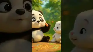 Poko&rsquo;s Sunny Scribbles 🐼🌞🐰 #panda #bunny  #funlearningactivities