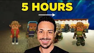 Fresh Server to TUNDRA BASE 🏰 Hytale Co-op Day 1