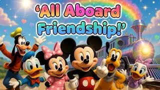 🚂 Mickey&rsquo;s Friendship Train | Fun Kids Cartoon Story 🐭💖