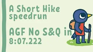 A Short Hike &mdash; All Golden Feathers (No S&Q) in 8:07.222 (1.8)