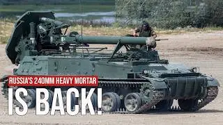 Resurrected Soviet Beast! 2S4 Tyulpan Delivers Crushing Blows Ukraine Can't Stop