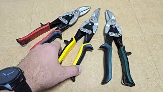 PARKSIDE Tin Snips Set of 3 (from Lidl or Kaufland) - a quick review