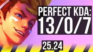 EZREAL & Elise vs YUNARA & Leona (ADC) | Perfect KDA: 13/0/7 | KR Master | 25.24