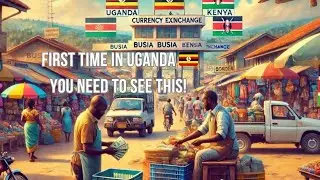 Crossing into UGANDA 🇺🇬—My First Time in Busia Uganda! Emotional & Eye-Opening Experience