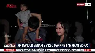 Keren! Monas Hadirkan Video Mapping dan Air Mancur Menari #beritasatu