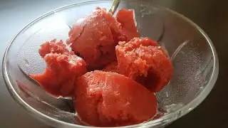Sladoled Od Jagoda - Domaci Sladoled Od Jagoda - Sladoled Bez Jaja -  Strawberry Ice Cream
