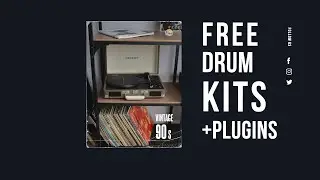 [Free]  80s RETRO Drum Kits -  V I N T A G E 90s - (+BONUS PLUGIN) 2023
