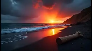 Calm Wave Sound for Deep Sleep-Low Pitch Ocean Music for Deep Sleeping