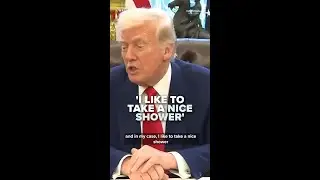Trump rolls back water efficiency rules, says showers should help his 'beautiful hair'