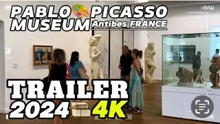 TRAILER 🎞️ Pablo Picasso Museum Antibes, France 🇫🇷 #4k #shortvideo