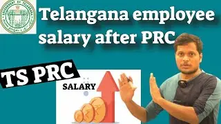 TELANGANA EMPLOYEE NEW SALARY AFTER PRC AND FITMENTS
