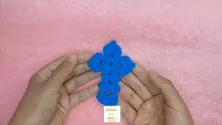 Crocheted cross | Easy crochet ideas