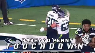 Rashaad Penny 36 Yard Touchdown Run | Seahawks vs Lions
