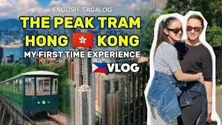 The Peak Tram Hong Kong Vlog | My first time Experience - Victoria Peak 🇭🇰  | D1P2