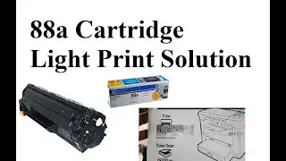 Light print 88 a solution | Light Print Fix Easy way | Dhundhala Print Solution | 88A Light Print