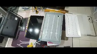 SKRIN TV GELAP TAPI ADA SUARA CARA TUKAR BACKLIGHT TV SAMSUNG 39 INCI MODEL UA39FH5003R