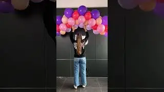 Affordable Balloon Garland DIY