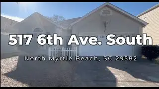 517 6th Ave. South Home For Sale In North Myrtle Beach, SC