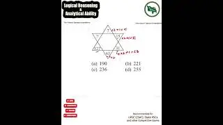 Logical Reasoning Star Puzzle | Find the Missing Number | Analytical Ability #shorts #reasoning #gk