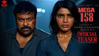 #MEGA158 - Chiranjeevi Intro First Look Teaser|#Mega158 Official Teaser|#Mega158|Chiranjeevi|Bobby