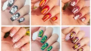 ✨🧷 Easy Nail Art with Safety Pin At Home 💅🏡 #nailart #piubhol #video