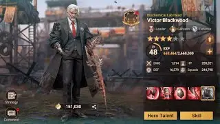 Victor the Versatile Leader Type Garrison Hero in Doomsday Last Survivors