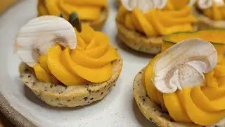 Tartelle funghi e zucca | vegan & healty | Stefania Fiore Chef