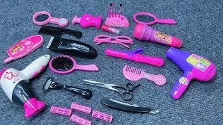 7-minute unboxing simulation hair styling toy electric hairdryer toy set  ASMR | Toy Review