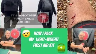 How I pack My  lightweight First Aid Kit @HooHikers