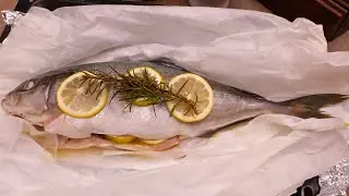 RICCIOLA AL LIMONE AL CARTOCCIO