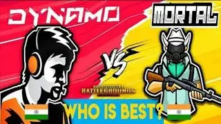 A Gaming comparison between DYNAMO vs MORTAL || PUBG MOBILE gaming comparison || HASHTAG COMPARISON