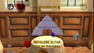LEGO Indiana Jones - NEPALSE ALTAR BUILT All 10 Minikits Into The Moutains