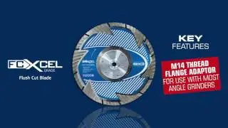 FCXCEL︱Flush Cut Diamond Blade︱MEXCO