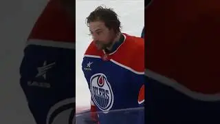 Stuart Skinner Injury Knee to Head | Dallas Stars vs Edmonton Oilers 2025 NHL Highlights #shorts