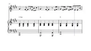 How Far I'll Go - Moana | VIOLIN & PIANO Sheet Music