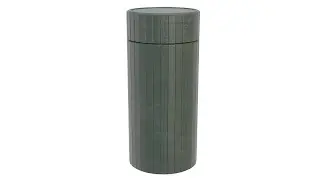 3D model of a liquid container. Turbosquid (no sound)