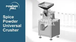 Spice / Rock Salt Powder Universal Crusher, Universal Crushing Machine - Mill Powder Technology