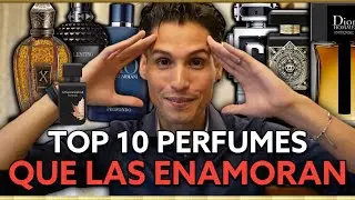 Top 10 mejores PERFUMES 2025 para hombres, más elogiadas por las MUJERES