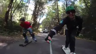 Downhill Skateboarding Tussey Mountain