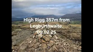 High Rigg from Legburthwaite - 09.02.25 - The Lake District