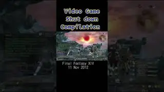 Video game shutdown compilation #memories #shutdown #sad