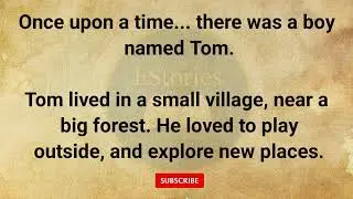 English Story for Beginners | Tom and the Magic Garden