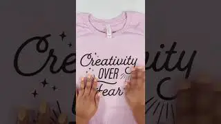 DIY HTV on Cotton Shirt #christmascrafts #cricutcrafts #cricutmade #htvcrafts
