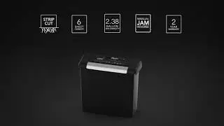 GBC&reg; ShredMaster&trade; PS06-02 Strip-Cut Shredder